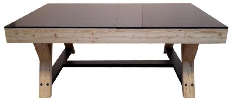 Billard transformable table à manger modèle Mont blanc